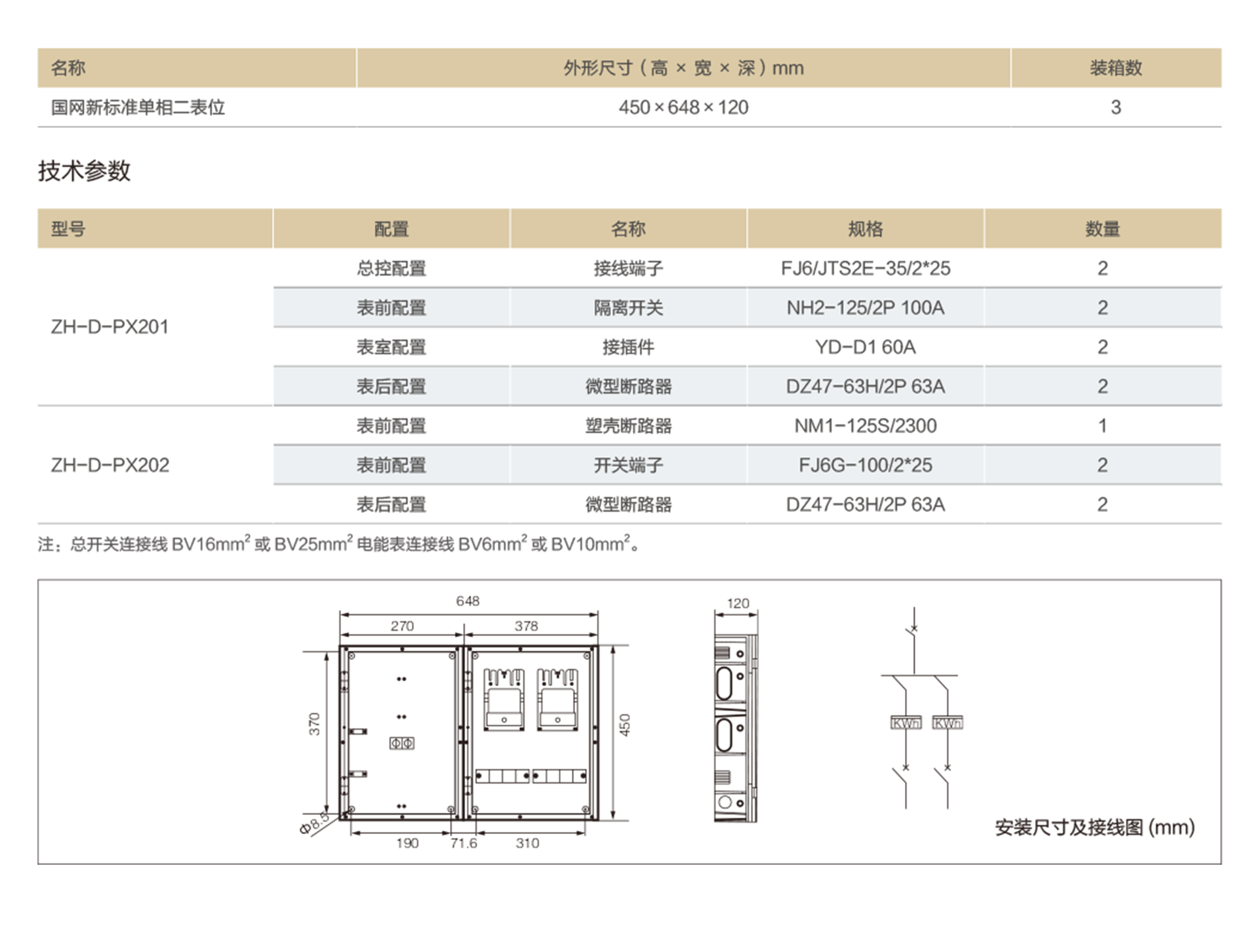 ZH-D-PX2國網(wǎng)新標準單相二表位電表箱-2.png